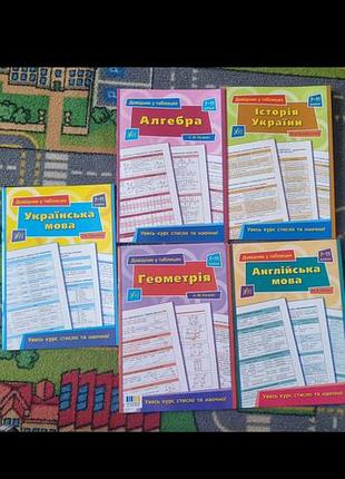Зошити для підготовки до нмт. 7-11 класи
