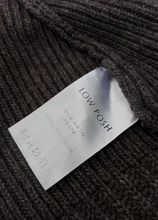 Вовняний кардиган low posh 5