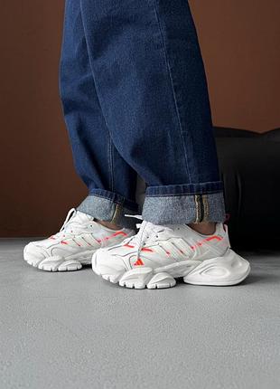 😍 женские кроссовки adidas vento xlg white/orange