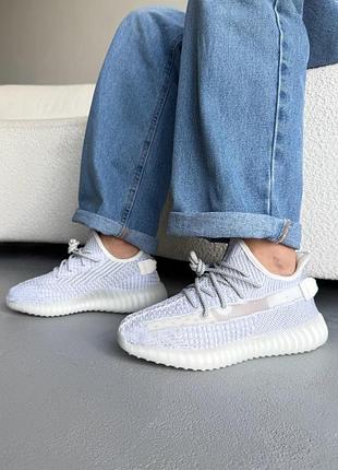 😍 женские кроссовки adidas yeezy 350 static reflective