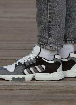 Кроссовки мужские, кроссовки женские, 1в1 люкс качество, кожа, adidas zx torsion, inter-2979
