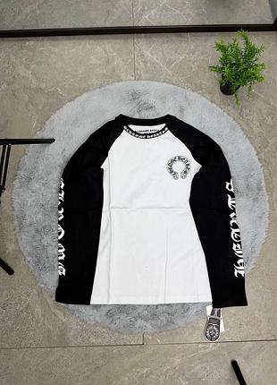 Лонгслів chrome hearts/лонг хром хартс