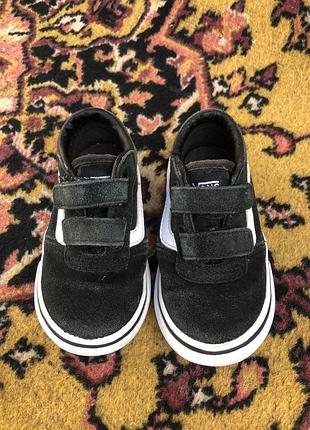 Кеди чорні vans 23,5 розмір
