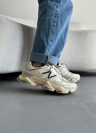 Кроссовки женские new balance 9060 white/beige
