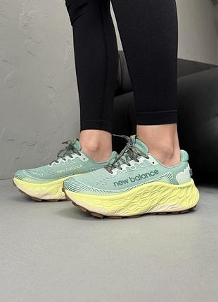 Кросівки жіночі new balance fresh foam mint/lemon