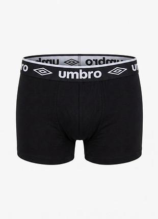 Боксеры для мужчины трусы черные umbro