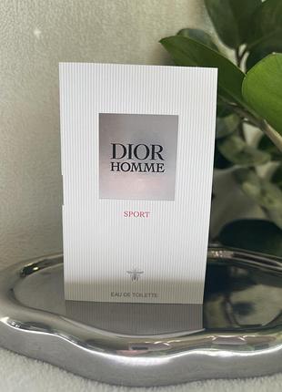 Оригінальний пробнік аромату dior homme sport 2021 dior, 1мл