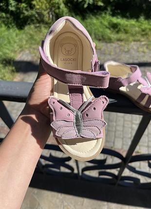 Босоніжки шкіряні 30р.