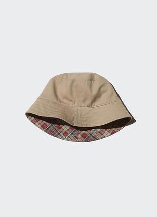 Двостороння панама uniqlo reversible bucket hat