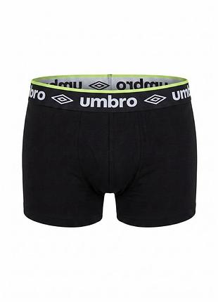 Боксеры мужские трусы черные umbro