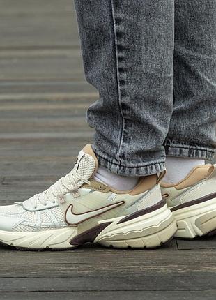 Кроссовки мужские, кроссовки женские, 1в1 люкс качество, кожа, nike runtekk haki, inter-2023
