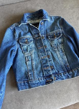 Джинсова куртка denim для дівчинки 9 років