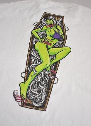 Футболка мужская creature babes iii t-shirt white stussy supreme - l