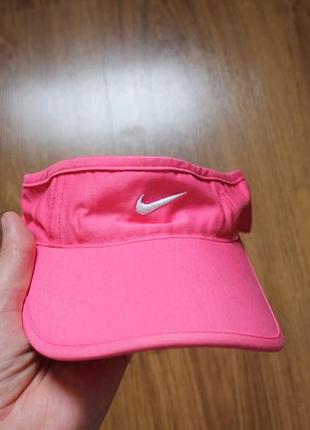 Яскраво-рожевий спортивний козирок жіночий теніска дашок кепка nike