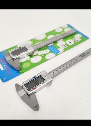 Штангенциркуль электронный с lcd дисплеем