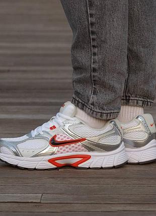 Кросівки чоловічі, кросівки жіночі, 1в1 люкс якість, шкіра, nike v5 rnr sky white red, inter-2347