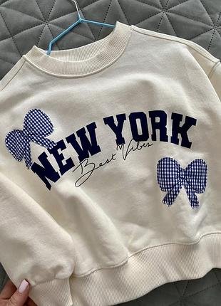 Zara світшот 6-7 р