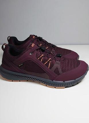 Кроссовки треккинговые ecco terracruise ii#x women's goretex burgundy 40 р. оригинал
