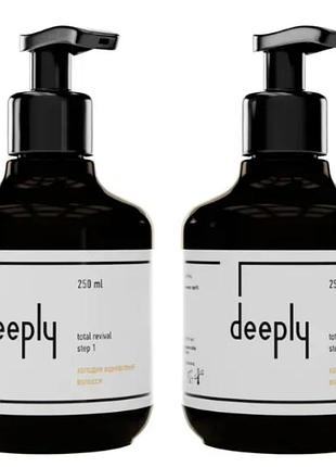 Набір для холодного відновлення волосся deeply cold revival 2x (total revival), 2х250 мл