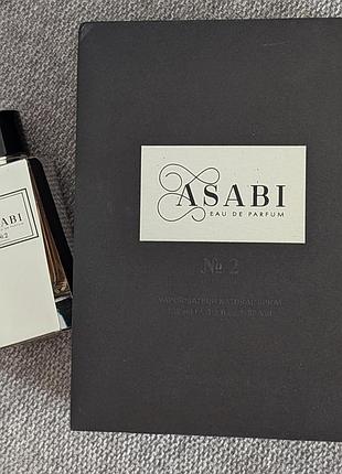 Парфюмированная вода asabi No2 intense - оригинал, почти полный флакон