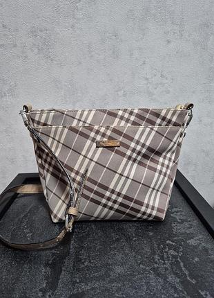 Вінтажна сумка в клітинку burberry vintage