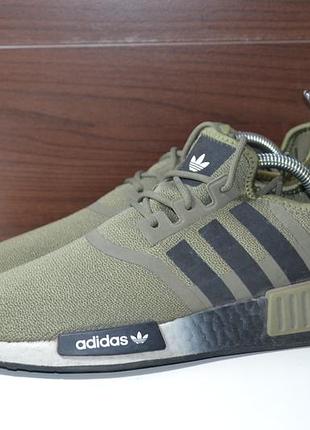 Adidas nmd r1 olive khaki boost 44р кроссовки оригинал