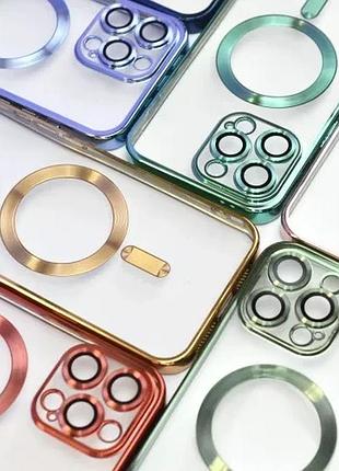 Чохол shining camera magsafe for iphone 13 red 5