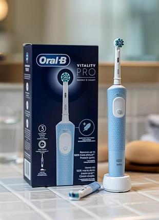 Електрична щітка для покращення зубної гігієни oral-b, зубна щітка для ясен, rfe