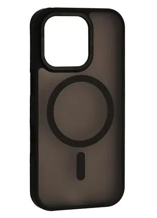 Чехол guard matte magsafe for iphone 15 pro black