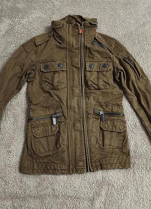 Бавовняна куртка-мілітарі superdry army jacket xs