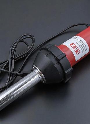 Воздушный паяльник для пластика 1200w lex (польша), инструмент для ремонта пластика, паяльный фен для пластика, rfe