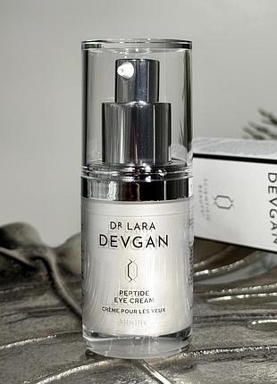 Пептидний крем для омолодження шкіри очей dr. lara devgan peptide eye cream 15 g