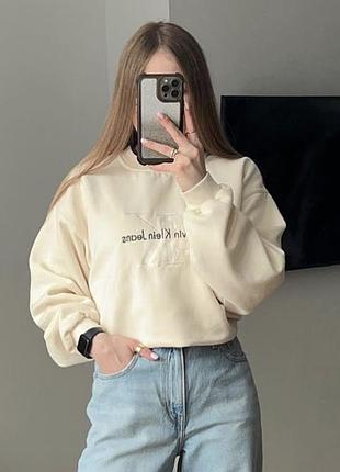 Вінтажний світшот толстовка ck calvin klein jeans