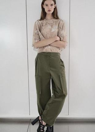 Легка блуза zara розмір м повномірна