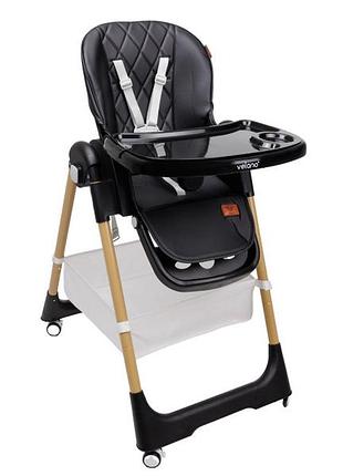 Стілець для годування дитини velano nexi, black