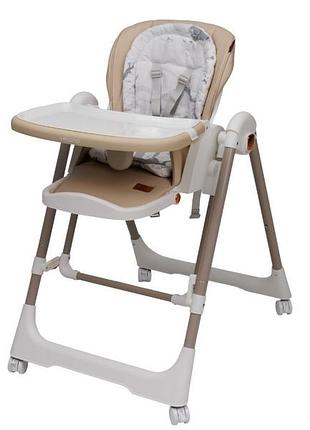 Стул-качалка для кормления ребенка 2 в 1 velano nomi, beige