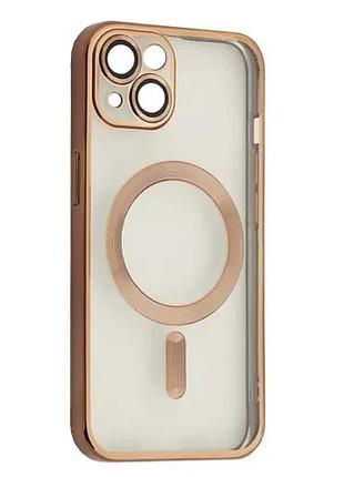 Чохол shining camera magsafe for iphone 13 desert titanium