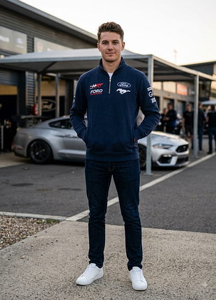 Світшот hrt haupt racing team / ford performance / mustang (м)