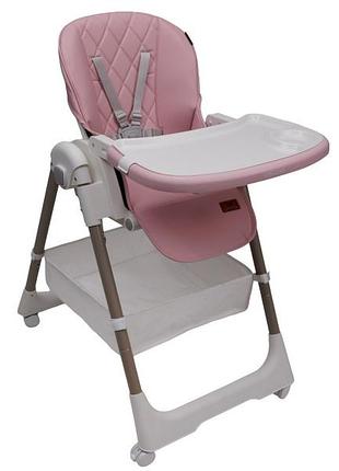 Стілець для годування дитини velano nexi, pink