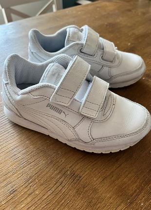 Шкіряні кросівки puma для хлопчика