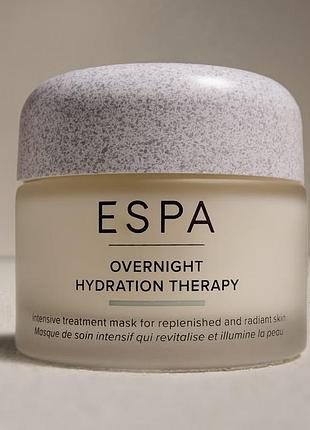Маска крем нічний espa overnight hydration therapy 55g