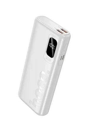 Умб hoco j158pro runner 22.5w+pd20w fully compatible power bank 10000mah white