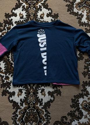Жіночий спортивний лонгслів nike icon clash sphere top crew