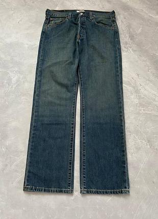 Levis 501 baggy, w34 l30 straight leg button-fly