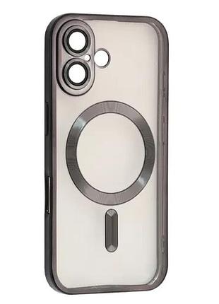 Чохол shining camera magsafe for iphone 17 black