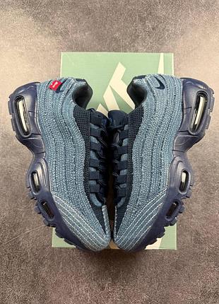🛍 nike air max 95 x levis blue