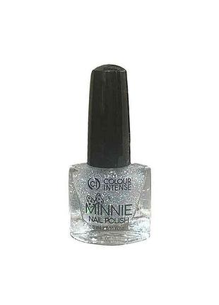 Лак для нігтів mini 077 (np-16) блискітки (неоновий шиммер) 5ml тм colour intens