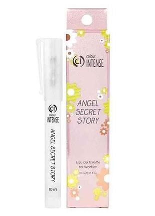 Туалетная вода - ручка женская angel secret story 10мл (aroma) тм color intense
