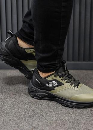 Чоловічі кросівки the north face vectiv taraval gore-tex black/khaki / smb+ 🔗