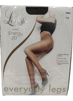 Колготки 20 den чорні energy levante 4(р)